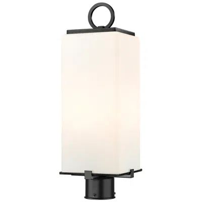 Z-lite Sana By  Black 20.25 Inch 2 Light Outdoor Post Mount Fixture