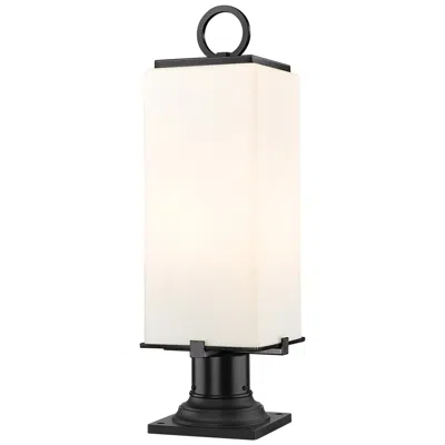 Z-lite Sana By  Black 22.25 Inch 2 Light Outdoor Pier Mounted Fixture