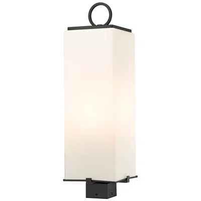 Z-lite Sana By  Black 26.25 Inch 3 Light Outdoor Post Mount Fixture