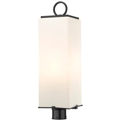 Z-lite Sana By  Black 26.5 Inch 3 Light Outdoor Post Mount Fixture