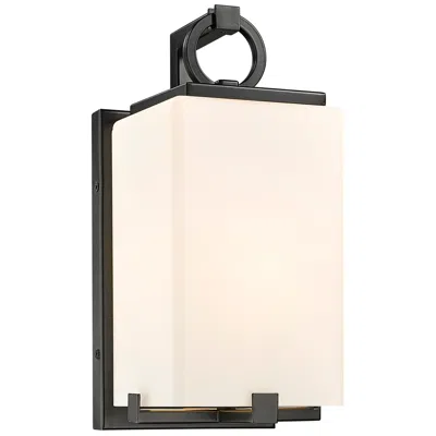 Z-lite Sana By  Black 5.75 Inch 1 Light Outdoor Wall Sconce