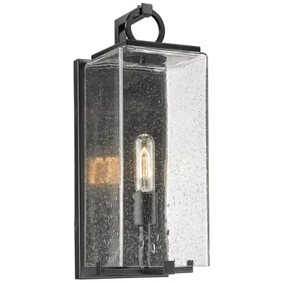 Z-lite Sana By  Black 6.75 Inch 1 Light Outdoor Wall Sconce