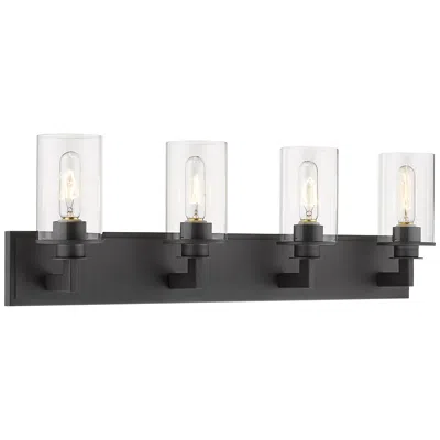 Z-lite Savannah 31 1/2" Wide Bronze 4-light Vanity Bath Light