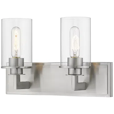 Z-lite Savannah By  Brushed Nickel 16.25 Inch 2 Light Vanity
