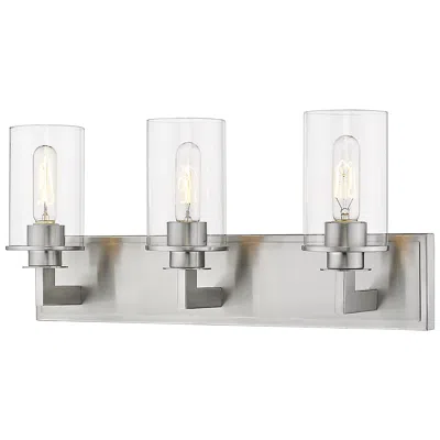 Z-lite Savannah By  Brushed Nickel 23 Inch 3 Light Vanity