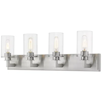 Z-lite Savannah By  Brushed Nickel 4 Light Vanity