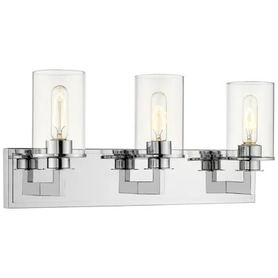 Z-lite Savannah By  Chrome 3 Light Vanity