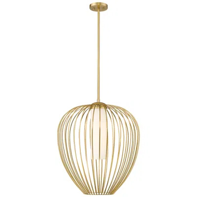 Z-lite Savanti 22" Wide Modern Gold Teardrop Pendant Light