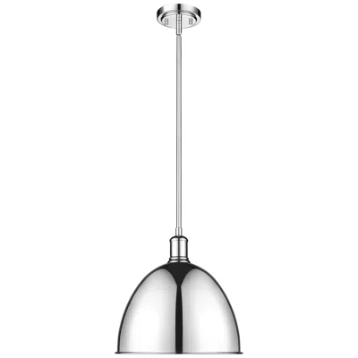 Z-lite Sawyer By  Chrome 12.5 Inch 1 Light Pendant