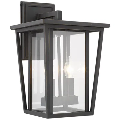 Z-lite Seoul 14 3/4" High Oil-rubbed Bronze Outdoor Wall Light