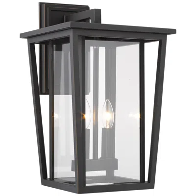 Z-lite Seoul 18 3/4" High Oil-rubbed Bronze Outdoor Wall Light