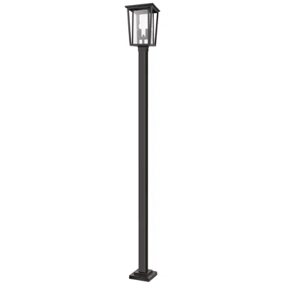 Z-lite Seoul By  Oil Rubbed Bronze 113.25 Inch 2 Light Post Mounted Fixture