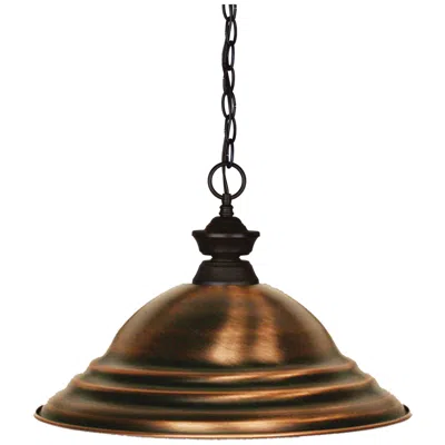 Z-lite Shark By  Bronze 1 Light Pendant