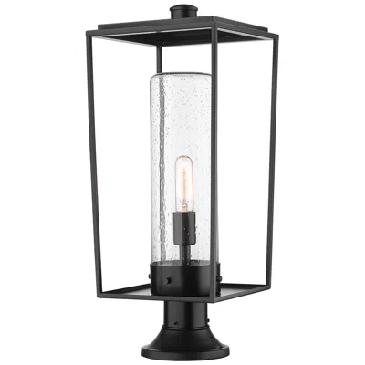 Z-lite Sheridan 24 1/2" High Black Outdoor Pier Mount Light