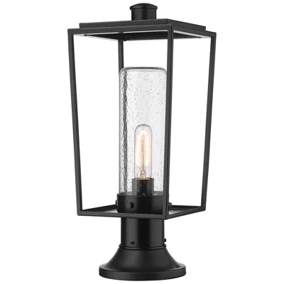 Z-lite Sheridan By  Black 19.5 Inch 1 Light Outdoor Pier Mounted Fixture