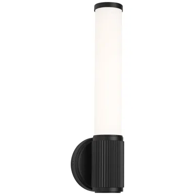 Z-lite Solange By  Matte Black 4 Inch 1 Light Wall Sconce
