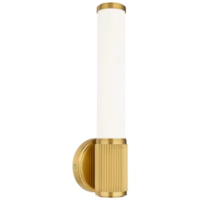 Z-lite Solange By  Modern Gold 4 Inch 1 Light Wall Sconce