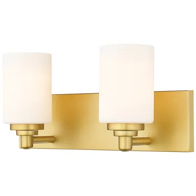 Z-lite Soledad By  Brushed Gold 16.25 Inch 2 Light Vanity