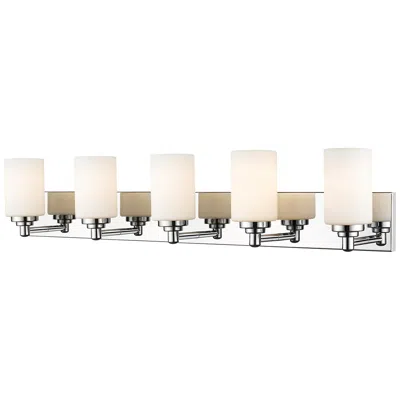 Z-lite Soledad By  Chrome 38.75 Inch 5 Light Vanity