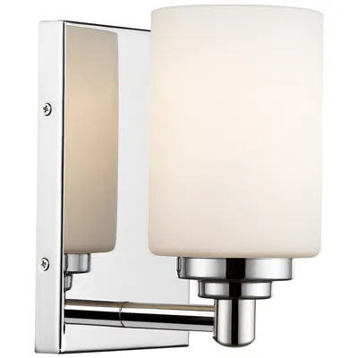 Z-lite Soledad By  Chrome 4.5 Inch 1 Light Wall Sconce