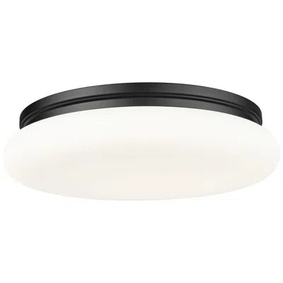 Z-lite Soleil  By  1 Light Flush Mount In White