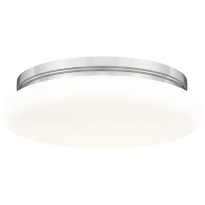 Z-lite Soleil  By  1 Light Flush Mount In White