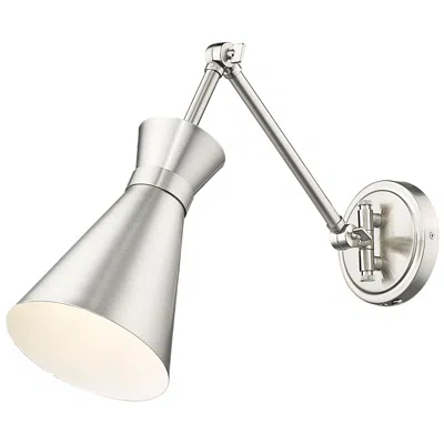 Z-lite Soriano By  Brushed Nickel 1 Light Wall Sconce