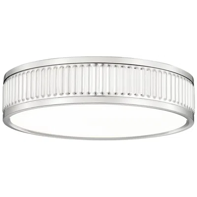 Z-lite Stari By  Brushed Nickel 12.75 Inch 1 Light Flush Mount