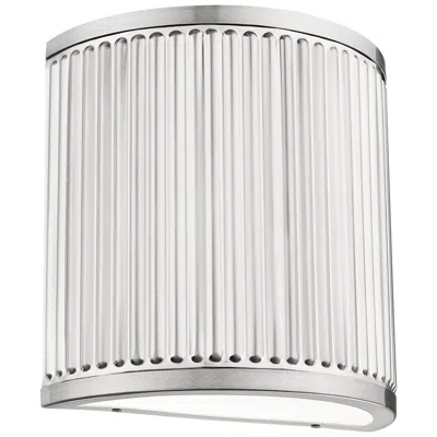 Z-lite Stari By  Brushed Nickel 4 Inch 1 Light Wall Sconce
