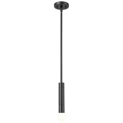 Z-lite Stari By  Matte Black 1 Light Pendant
