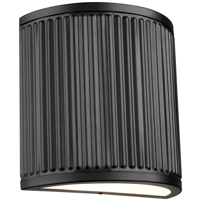 Z-lite Stari By  Matte Black 4 Inch 1 Light Wall Sconce