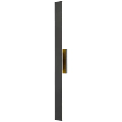 Z-lite Stylet 48" High Sand Black Led Outdoor Wall Light