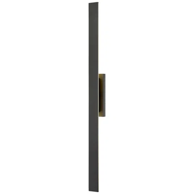 Z-lite Stylet 60" High Sand Black Led Outdoor Wall Light