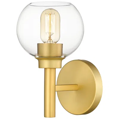 Z-lite Sutton 10 1/4" High Brushed Gold Wall Sconce