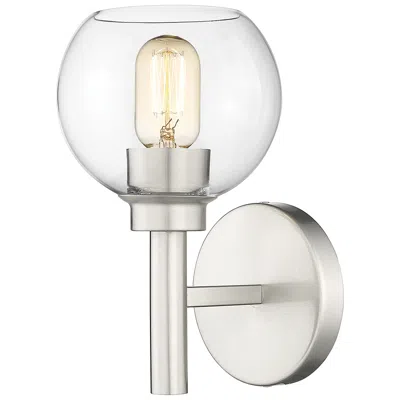 Z-lite Sutton By  Brushed Nickel 6 Inch 1 Light Wall Sconce