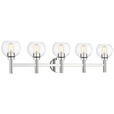 Z-lite Sutton By  Chrome 39.5 Inch 5 Light Vanity