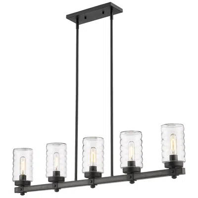 Z-lite Tahoe By  Ashen Barnboard 42 Inch 5 Light Outdoor Linear