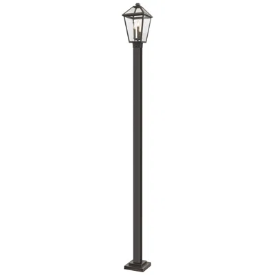 Z-lite Talbot By  Oil Rubbed Bronze 113.5 Inch 3 Light Post Mounted Fixture
