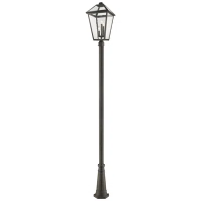 Z-lite Talbot By  Oil Rubbed Bronze 117.25 Inch 3 Light Post Mounted Fixture