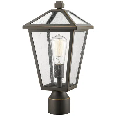 Z-lite Talbot By  Oil Rubbed Bronze 16.5 Inch 1 Light Post Mount Fixture