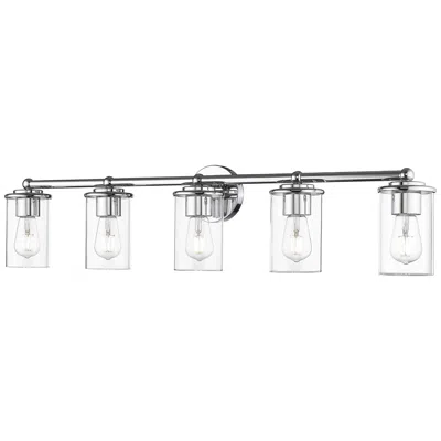 Z-lite Thayer By  Chrome 5 Light Vanity