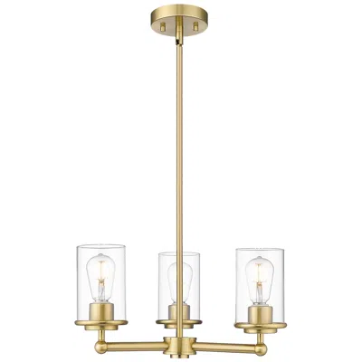 Z-lite Thayer By  Luxe Gold 3 Light Chandelier