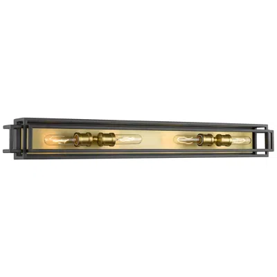 Z-lite Titania By  Bronze + Olde Brass 40 Inch 4 Light Vanity