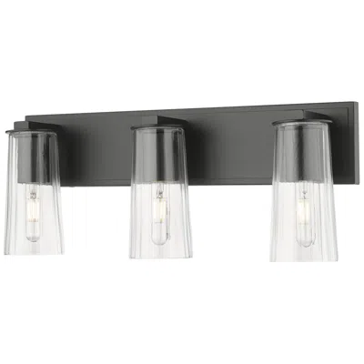 Z-lite Titus By  Matte Black 24 Inch 3 Light Vanity