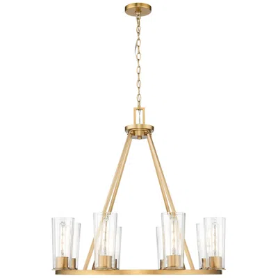 Z-lite Titus By  Modern Gold 33 Inch 8 Light Chandelier