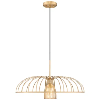 Z-lite Valencia  By   1 Light Pendant In Gold