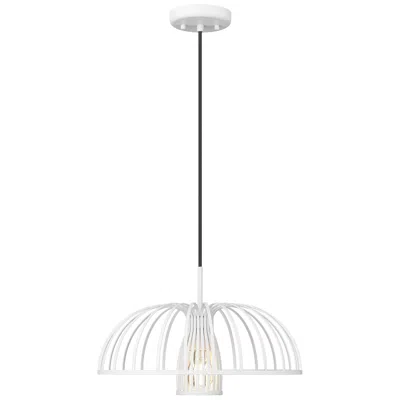 Z-lite Valencia  By   1 Light Pendant In White