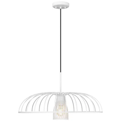 Z-lite Valencia  By   1 Light Pendant In White