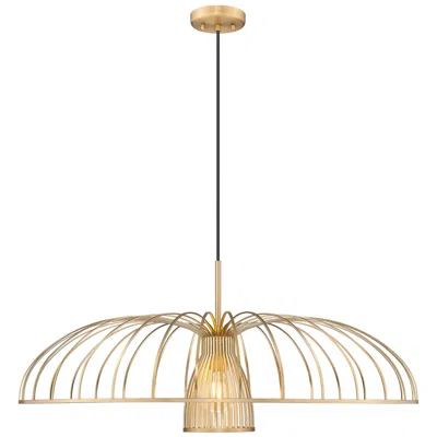 Z-lite Valencia  By   1 Light Pendant In Gold