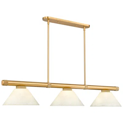 Z-lite Vanguard  By  3 Light Billiard In Multi